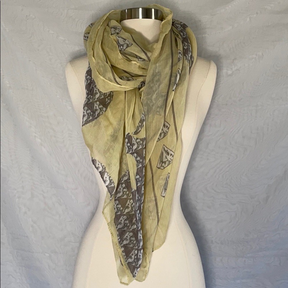 McQueen Style Skull Scarf